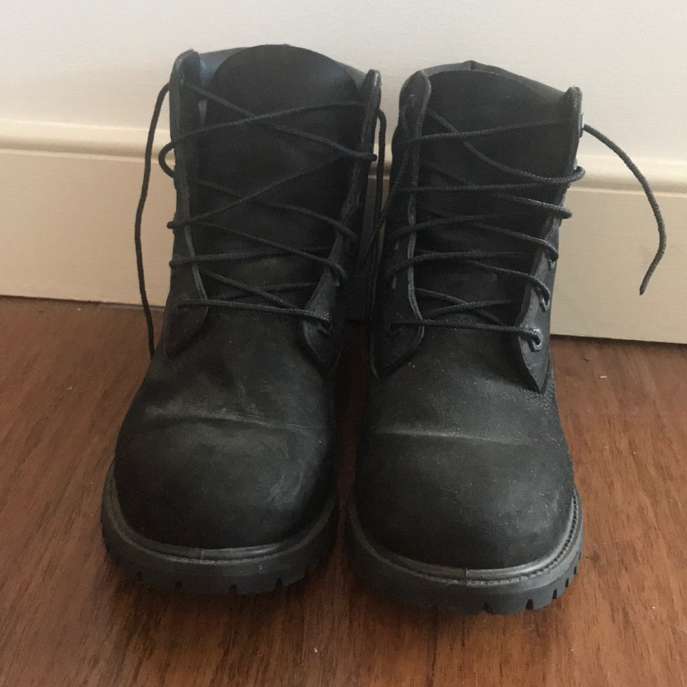Black Timberland Boots